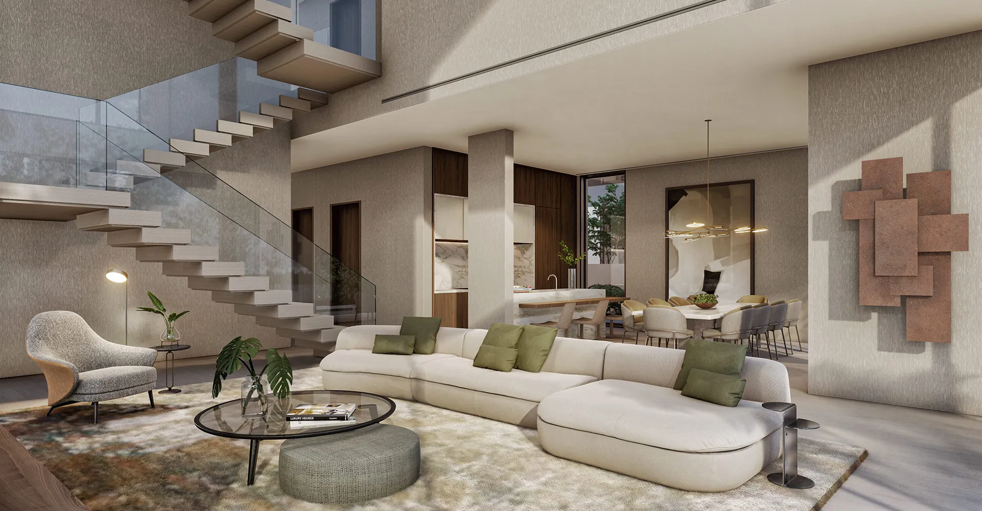 Interiors in new project by Meraas in Nad Al Sheba, Dubai — Nad Al Sheba Gardens